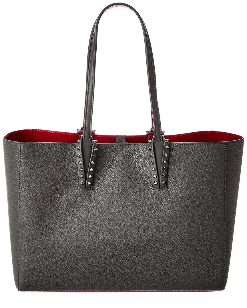 Женская большая кожаная сумка-тоут Christian Louboutin Cabata 212290₽