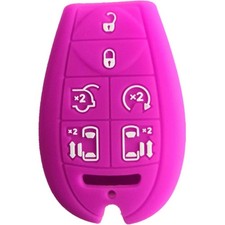 Silicone Keyless Entry Key Fob Cover Replacement for Town Country Grand Carav