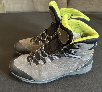 LOWA Explorer II GTX Mid anthracite/lime Gr. 44