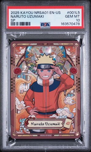 2025 Kayou Naruto Uzumaki NRSA01-SP-001L5 PSA 10