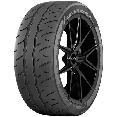 255/40R17 Yokohama Advan Neova AD09 98W XL Black Wall Tire