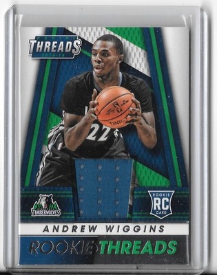 2014-15 Panini Threads - Rookie Threads Andrew Wiggins #70 (MEM, RC)