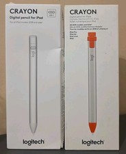 (3) Logitech Crayon Digital Pencil For Apple IPad, Choose Style, New, Box Damage
