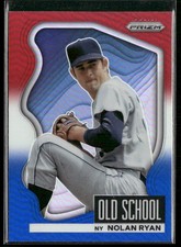 2022 Panini Prizm Nolan Ryan Old School Red/White/Blue Prizm #OS-1 New York Mets