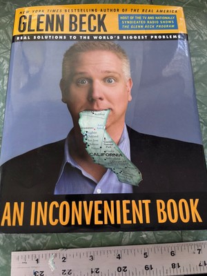 An Inconvenient Book by Glenn Beck '07 1st Edition 1st Printing HB DJ Good Cond!