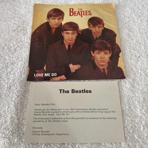 45 - THE BEATLES- "LOVE ME DO"/"P.S. I LOVE YOU"- CAPITOL -PROMO- Smoke Free HM