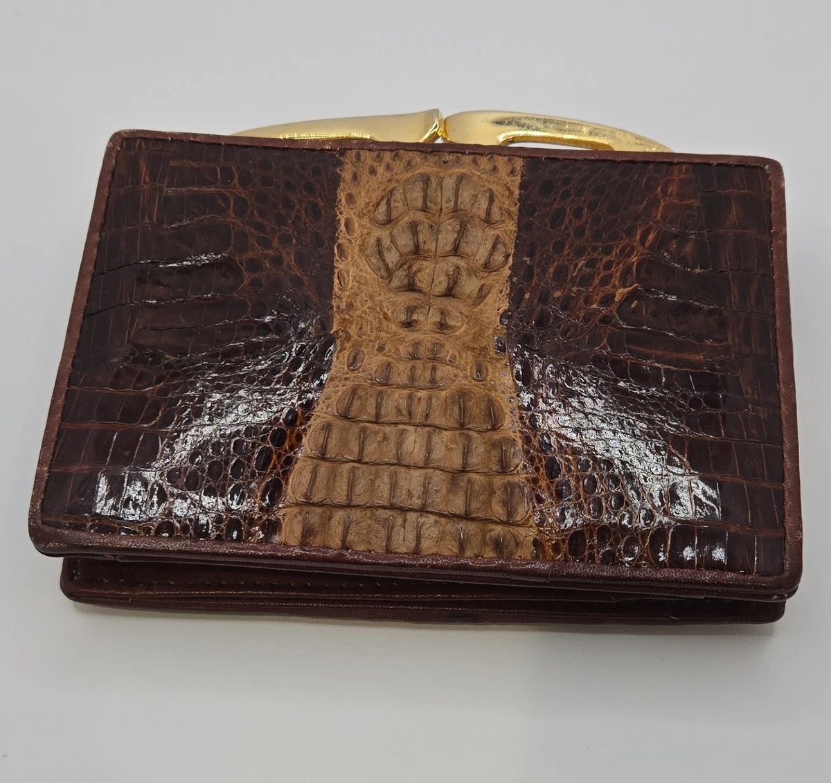 Crocodile Leather Wallets for Women for sale | eBay