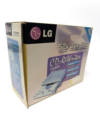 VINTAGE  NOS LG CD-R/RW Burner Internal Drive GCE-8525B 52x32x52x 40pin IDE