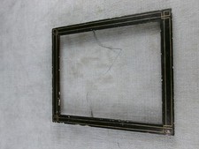 Vintage Black Wood Picture Frame 8x10 Rectangular Geometric Line Border Wall