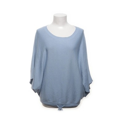 Repeat, Strickpullover, Größe: ONE SIZE, Blau, Einfarbig, Feinstrick, Damen #t80