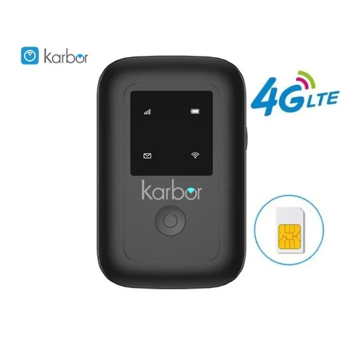 Karbor Pocket 4g LTE Wifi Router With Sim Card 4g Wifi Router 3000mAh Battery - Image 3 of 4