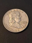 1959-D Franklin Half Dollar Coin