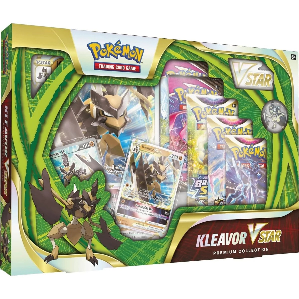 Pokemon TCG: Kleavor VSTAR Premium Collection | eBay