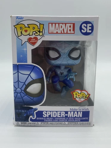 Funko Pop! Vinyl: Marvel - Spider-Man (Metallic) Damaged Box Varies