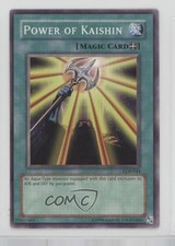 Power of Kaishin YuGiOh Legend Blue Eyes White Dragon #LOB-044 2002