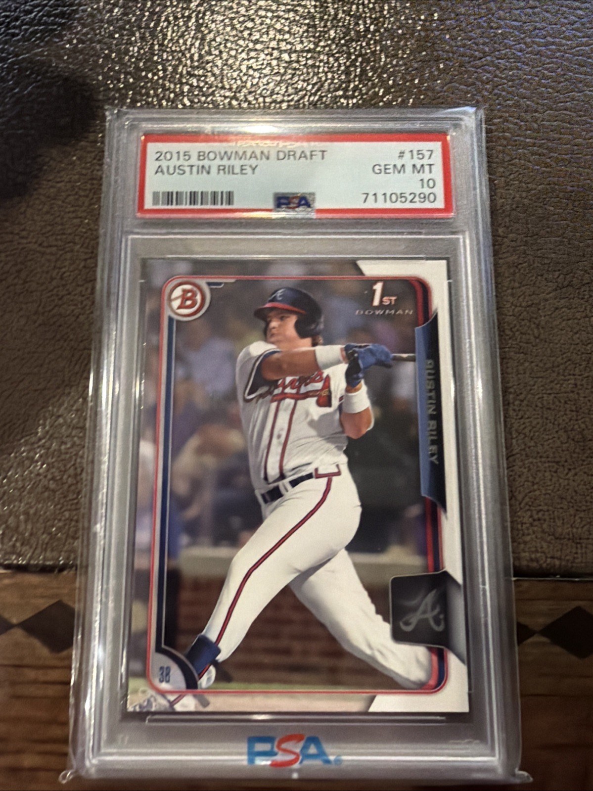 2015 Bowman Draft - Austin Riley #157 (RC)