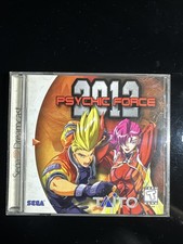 Psychic Force 2012 (Sega Dreamcast 1999) CIB Complete w/ Manual Authentic Tested