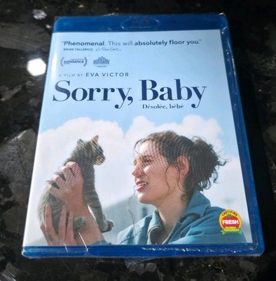 Sorry, Baby Blu-ray VVS Films A24 Eva Victor Naomi Ackie Brand New Region A