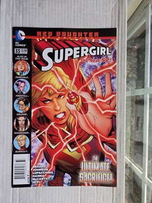 Supergirl #33 Newsstand Rare 229 Copies Exist Gen 13 App DC Comics 2014 New 52