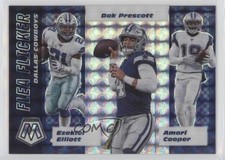 2020 Mosaic Flea Flicker Prizm Ezekiel Elliott Amari Cooper Dak Prescott 01w7