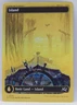 Magic the Gathering TCG - Aetherdrift Gold Basic Land - ISLAND