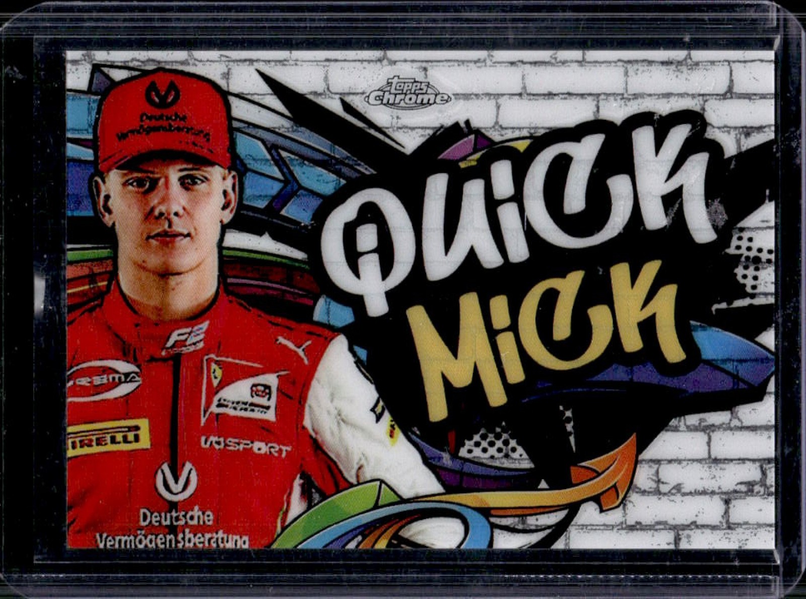 2020 Topps Chrome F1 Mick Schumacher Track Tags #TT-15