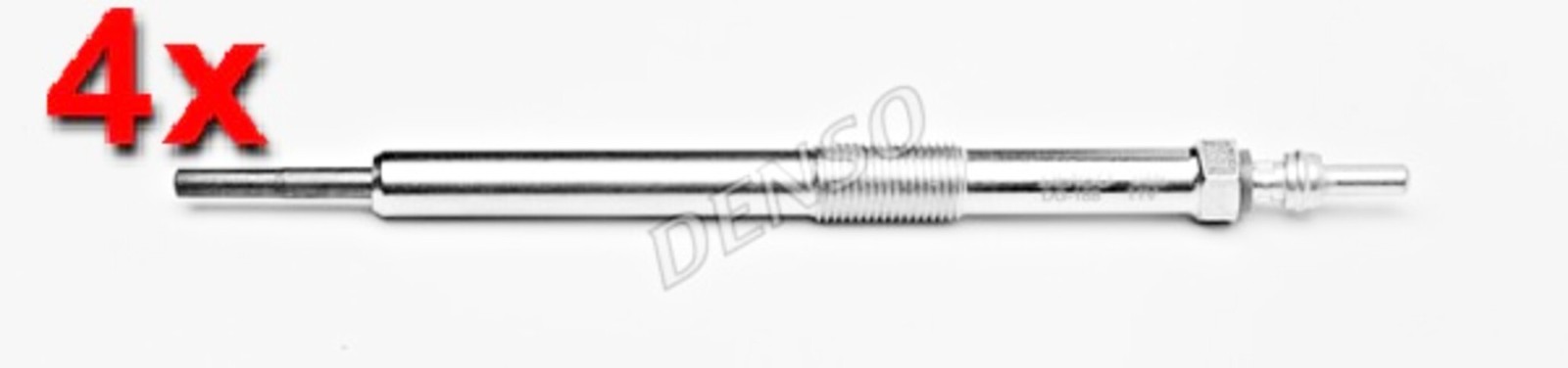 DENSO 4x Glow Plug For SSANGYONG Actyon I 200 Xdi 4WD Kyron Rexton Stavic 04-