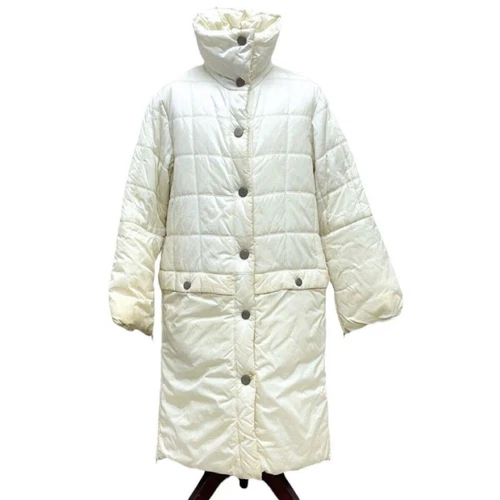 Cappotto lungo imbottito Chanel Sports Line 00A Coco Mark fodera patch boa donna Fas