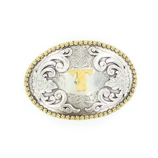 Nocona Oval Initial Buckle T - Acc Buckle - 37072-T