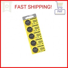 Toshiba CR2032 3 Volt Lithium Coin Battery 100 Batteries 