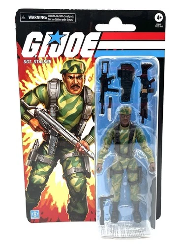 Hasbro G.IJoe Classified Series Retro Collection Sgt. Stalker Boxed 6 Inch #1