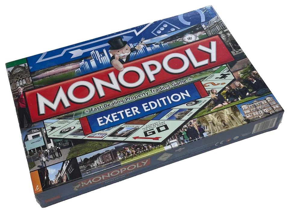 MONOPOLY : Exeter Edition - 2015 New & Factory Sealed Game (FREE UK P&P) - Image 3 of 4