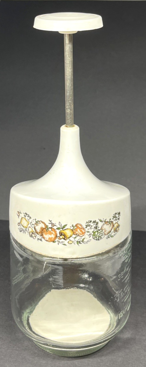 Vintage MCM 1970s Gemco Corning Ware Spice Of Life Food Herb Nut Chopper