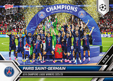Paris Saint-Germain 2025-26 UCL Topps NOW Base Card # 138 PR: 4056