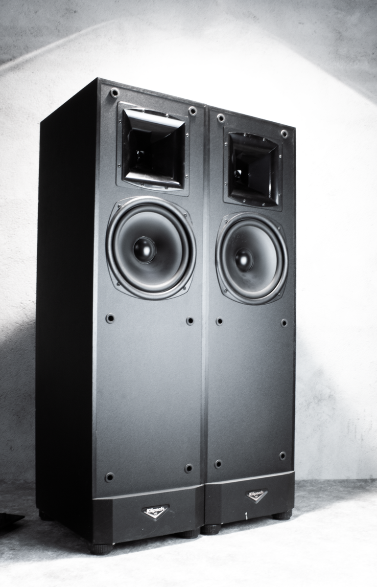 KLIPSCH KSF 8.5 Black Floor SPEAKERS KSF8.5 1998 Synergy Surround