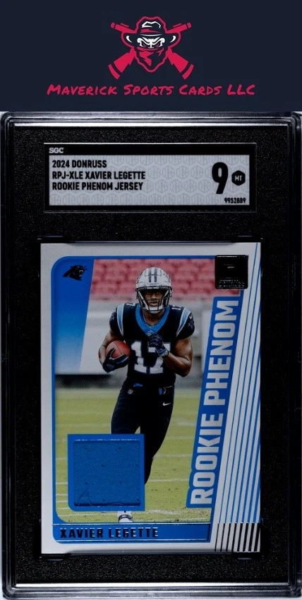 Xavier Legette Panini Donruss Rookie Phenom Jerseys #RPJXLE Prime