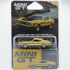 Mini Gt 71 Ford Mustang Mach 1 - 164 Grabber Yellow 2026 Mijo Exclusives - L