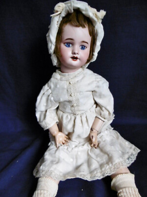 Lot De Jolie Poupée SFBJ Moule 60 De 1923 Tête Porcelaine Bouche Ouverte Ave 77285