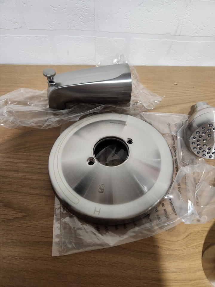 Glacier Bay 631 Builders 1Handle Tub Faucet Brushed Nickel eBay