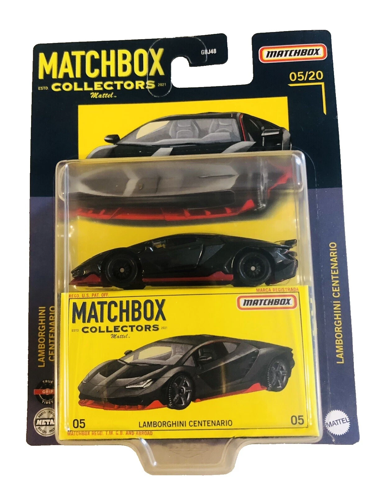 Matchbox Lamborghini escala 1:64 Diecast y de juguete