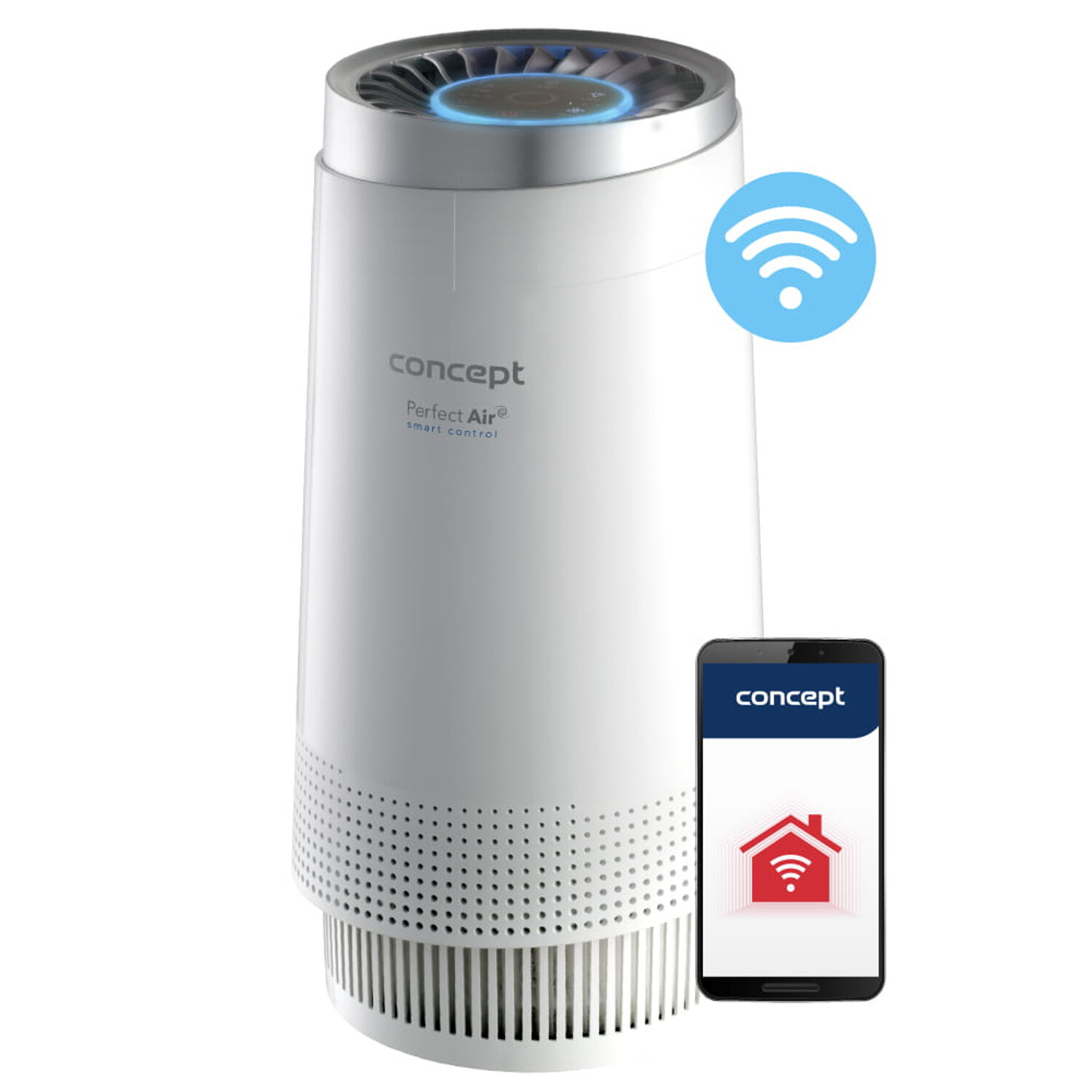 Purificatore Aria Concept Smart HEPA Ionizzatore CA1010