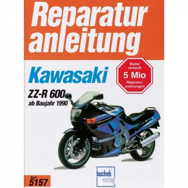 Thumbnail - Kawasaki Zz-r 600 (1990-2005) Reparaturanleitung Bucheli Verlag