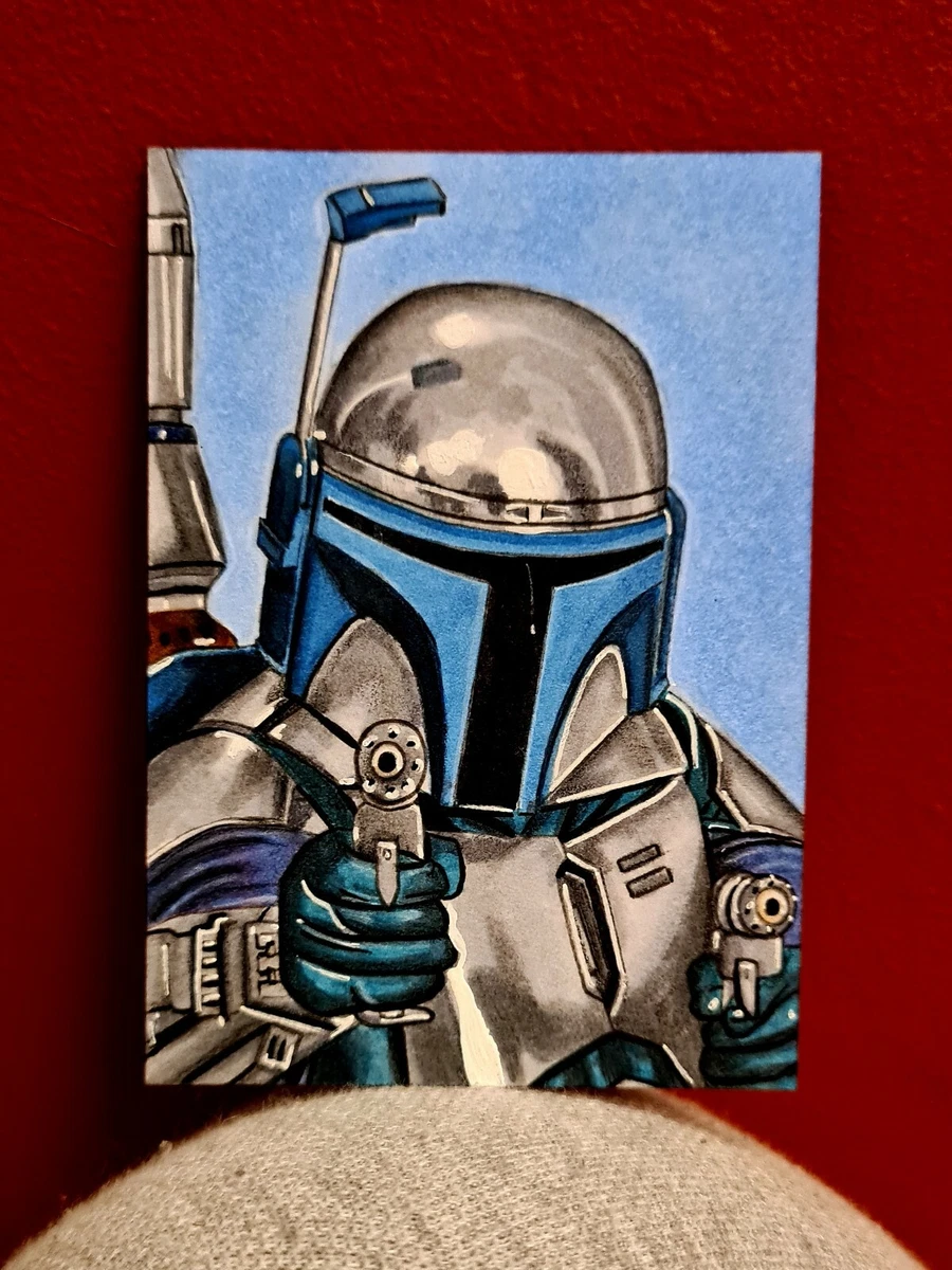 Jango Fett Helmet Drawing