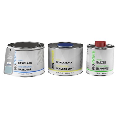 Autolack Set für Toyota 8R0 Pale Blue Mica Metallic Gletscherblau Mica 1,25L