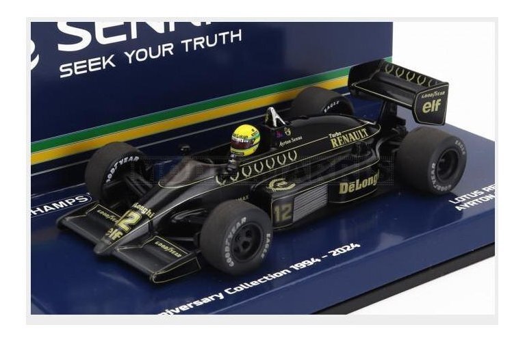 MINICHAMPS 540863312 LOTUS - F1 98T RENAULT TURBO N 12 SEASON DIRTY VERSION 1986
