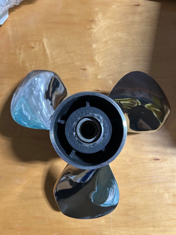 Michigan Wheel Ballistic Yamaha Stainless Steel Prop 13 3/8 X 19 RH ...