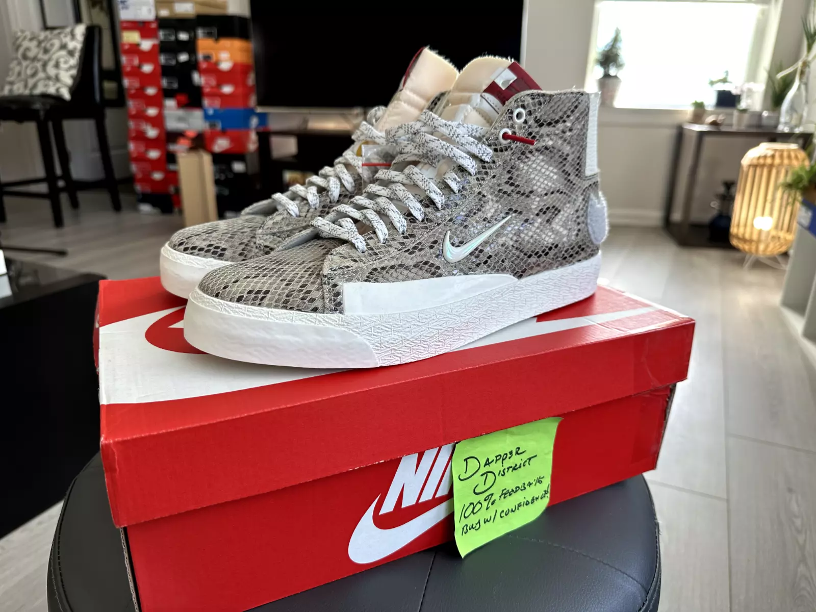 Soulland x Nike SB Blazer Mid FRI.day 03 CN4540 001 Taille 11,5 RARE Supreme KITH