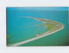 Postcard Aerial View of the Tip of Cape Cod Massachusetts USA
