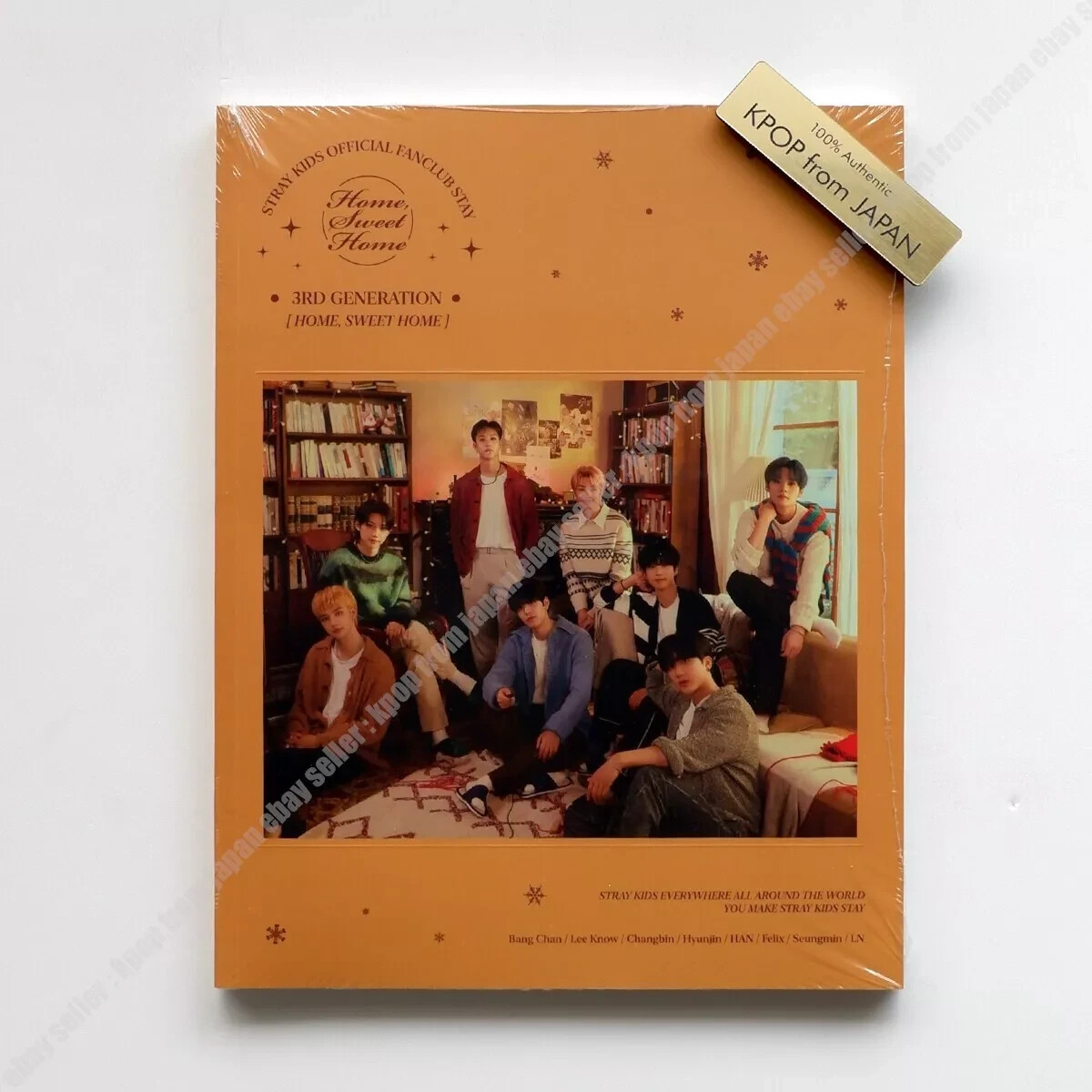 Stray Kids 4th & 5th ファンクラブキット セット Stray Kids 4th Membership Welcome Kit FULL set Official