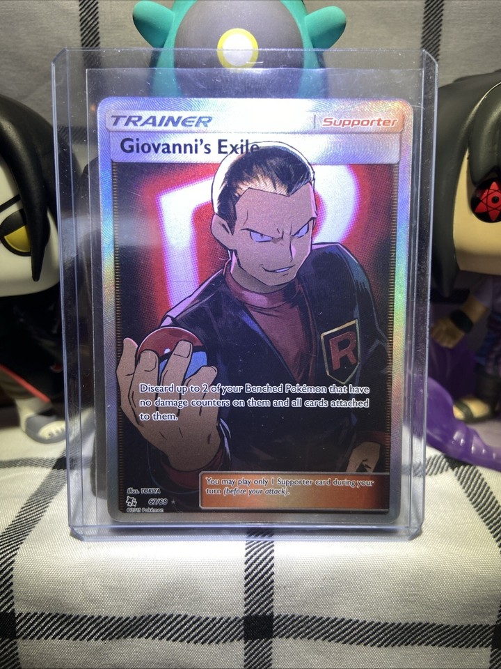 Giovanni's Exile (Full Art) 67/68 Hidden Fates Holo 💥FREE SHIPPING💥 eBay
